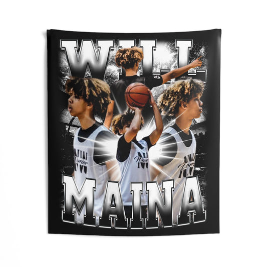 Will Maina Tapestry 50” x 60”