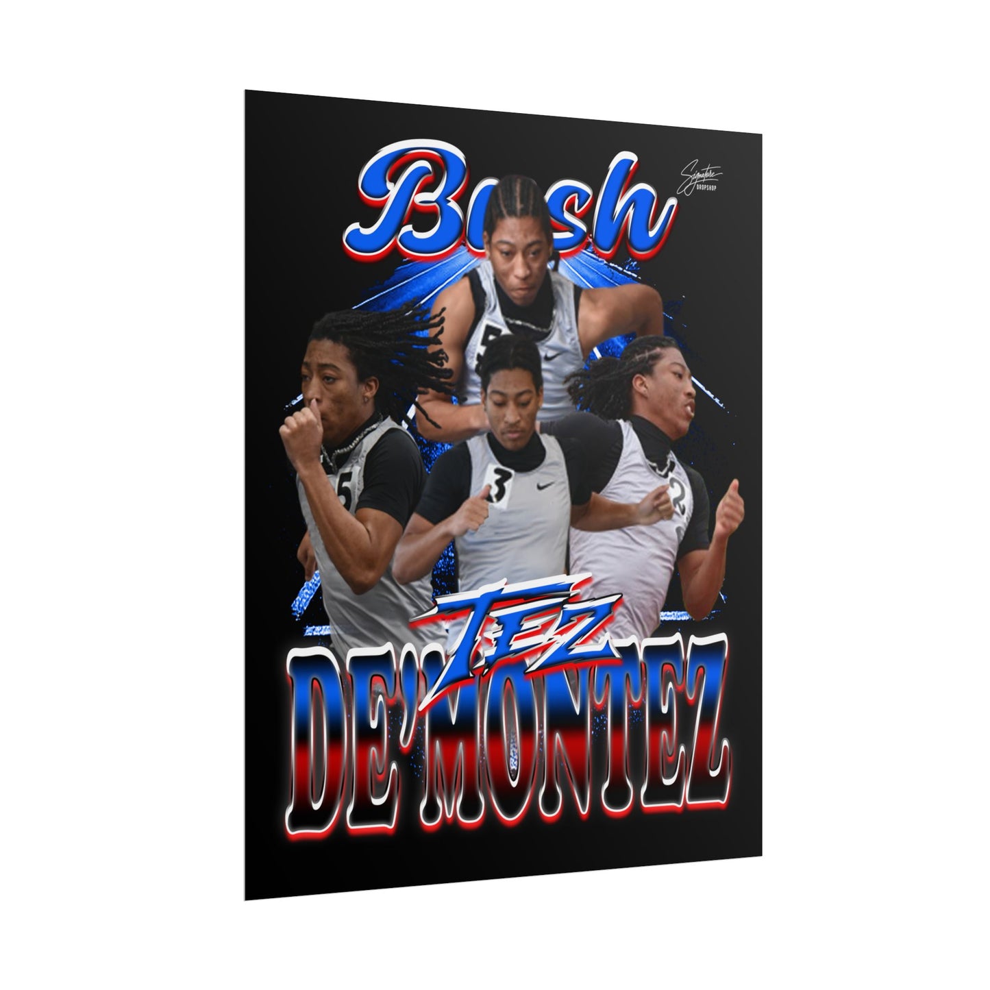 De’Montez Bush Poster