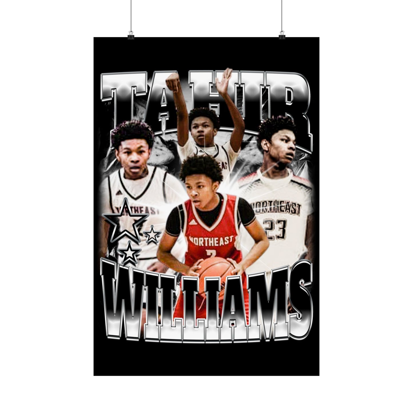 Tahir Williams Poster 24" x 36"