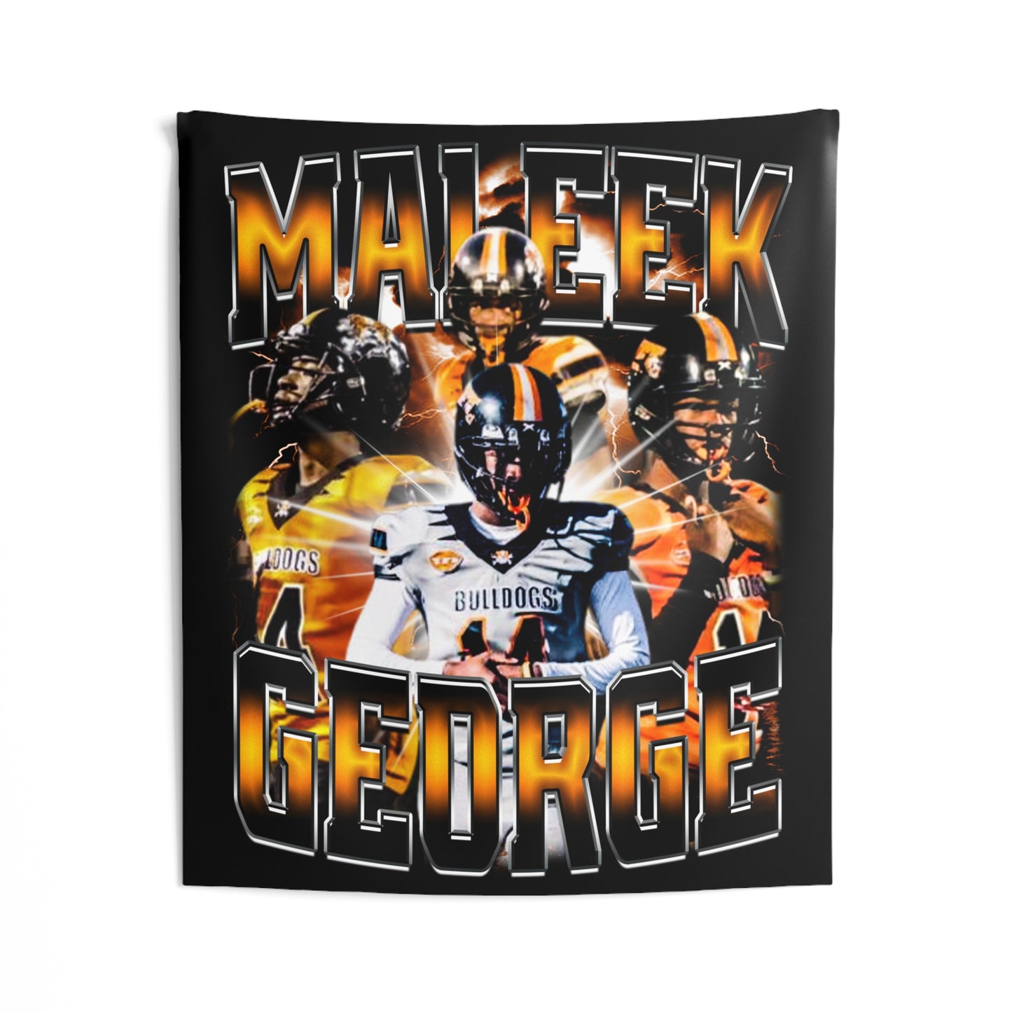 Maleek George Tapestry 50” x 60”