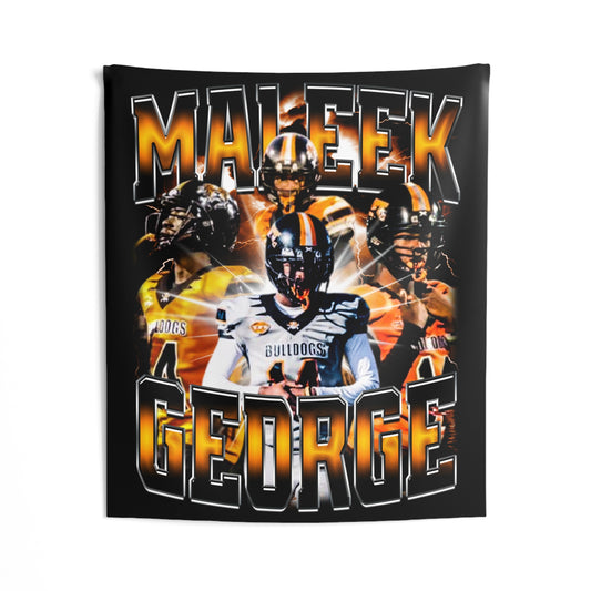Maleek George Tapestry 50” x 60”