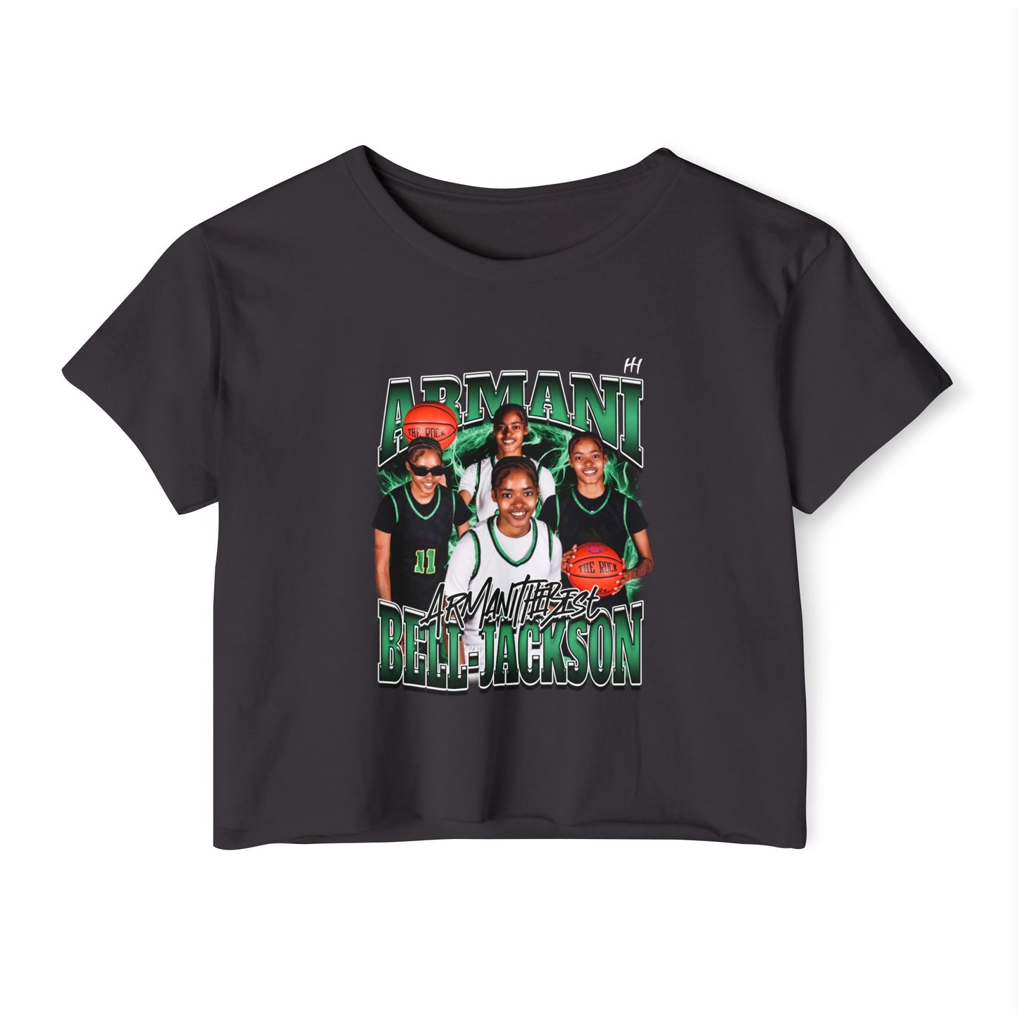 Armani Bell Jackson Crop Top