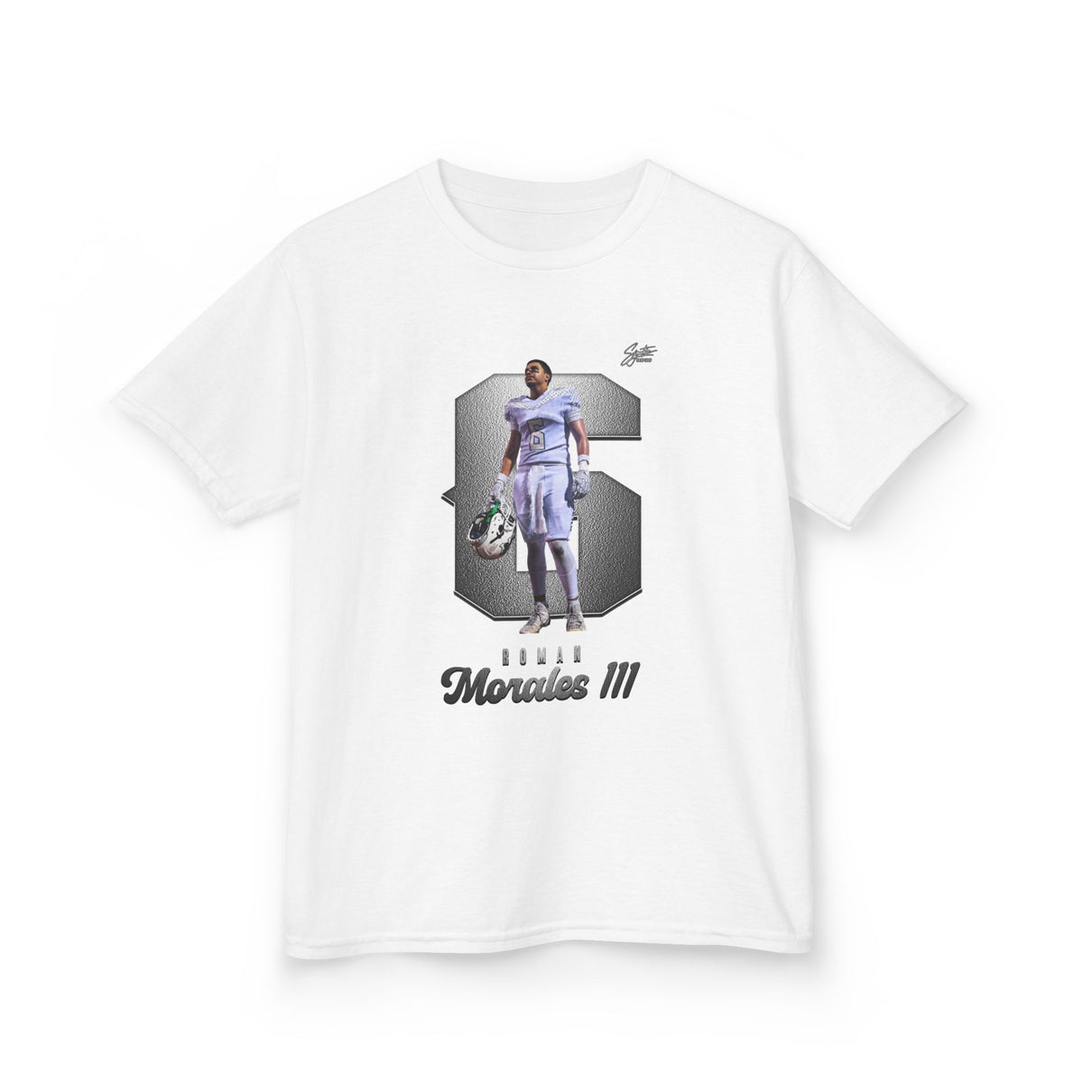 Roman Morales lll Youth Heavy Cotton Tee