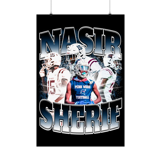 Nasir Sherif Poster 24" x 36"