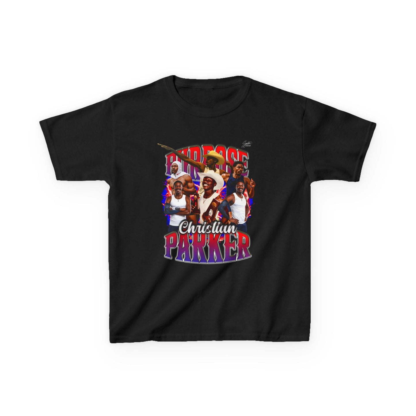 Christian Parker Youth Heavy Cotton Tee