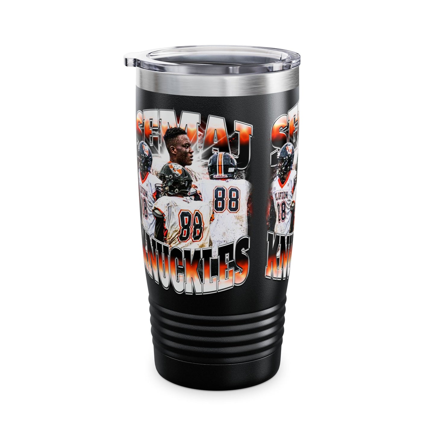 Semaj Knuckles Stainless Steal Tumble