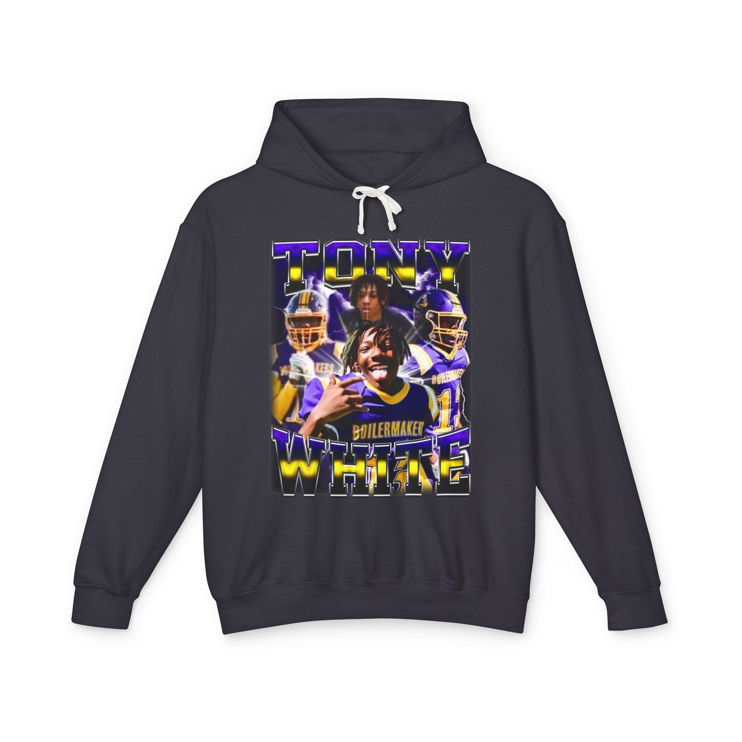 Tony White Hoodie