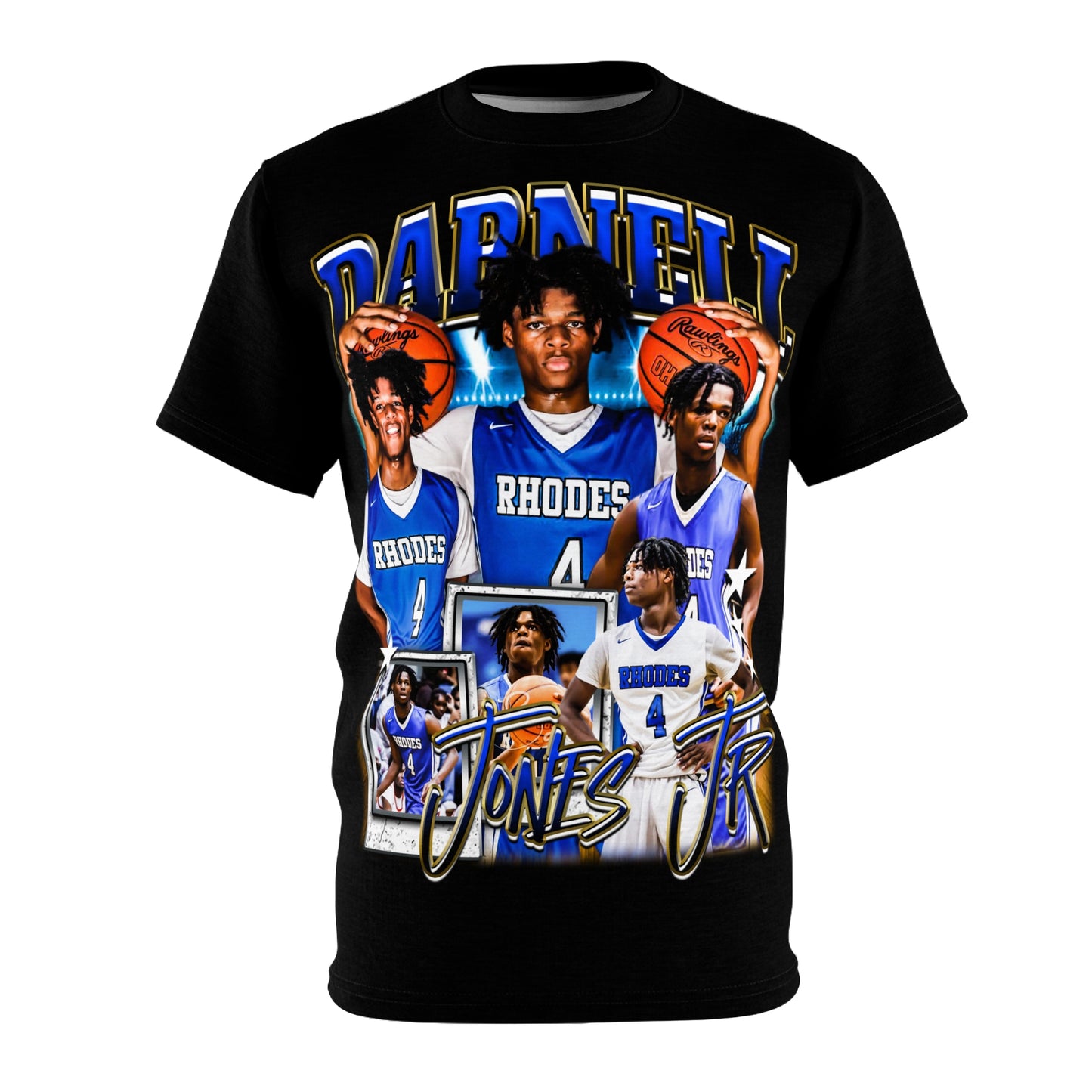 Darnell Jones Jr Vintage Full Print Tee