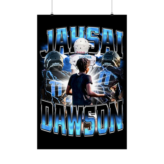 Jahsai Dawson Poster 24" x 36"
