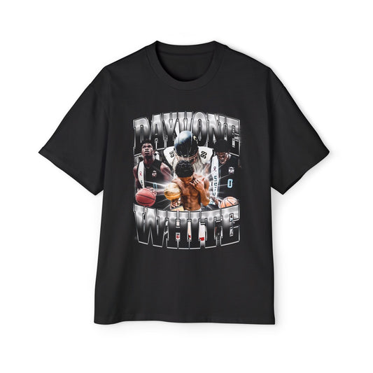 Dayvone White Oversized Tee
