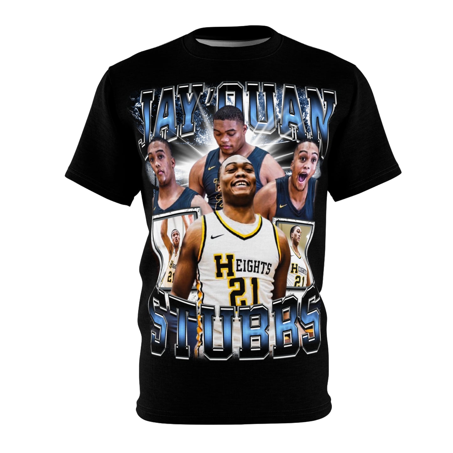 Jay'quan Stubbs Vintage Full Print Tee