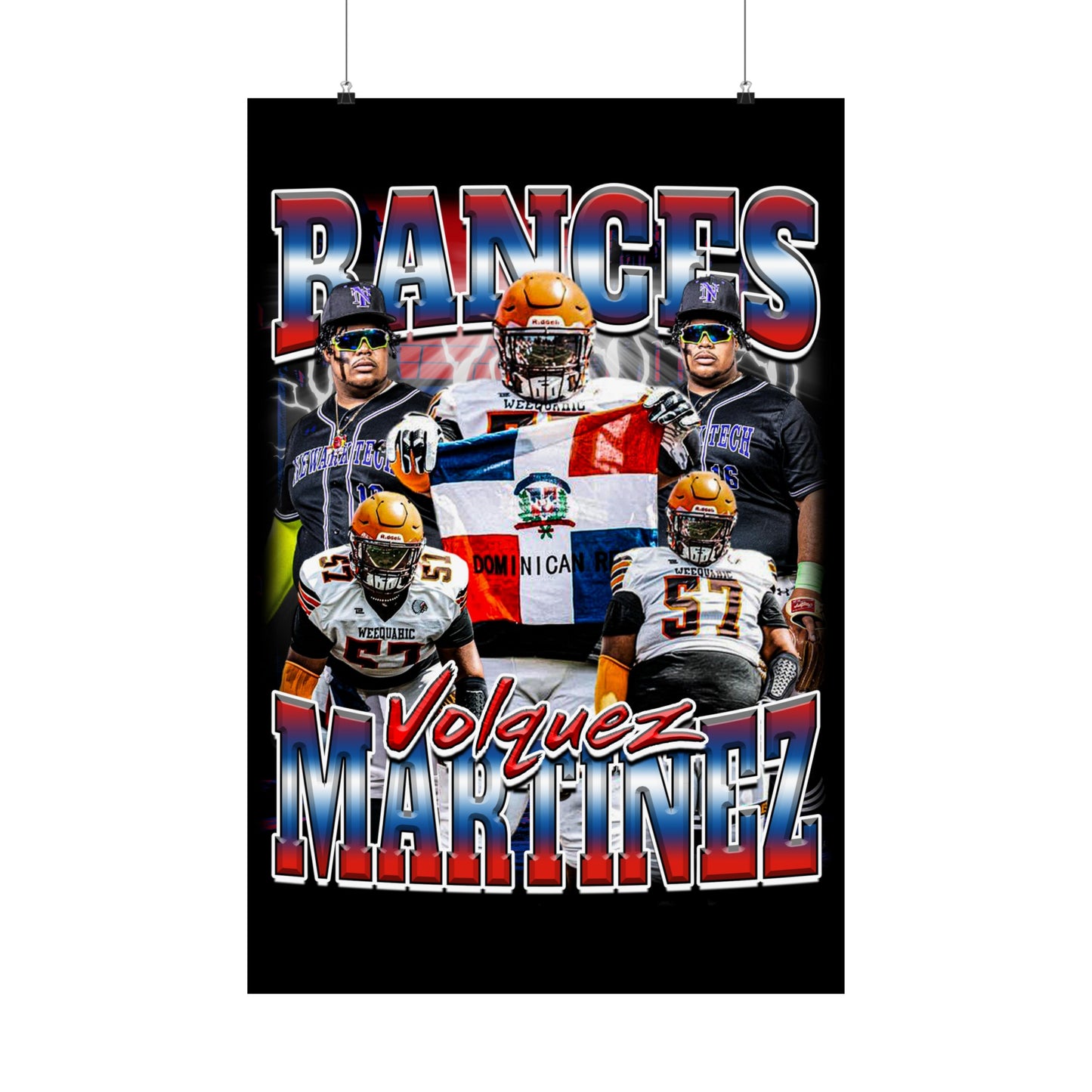 Rances Martinez Poster 24" x 36"
