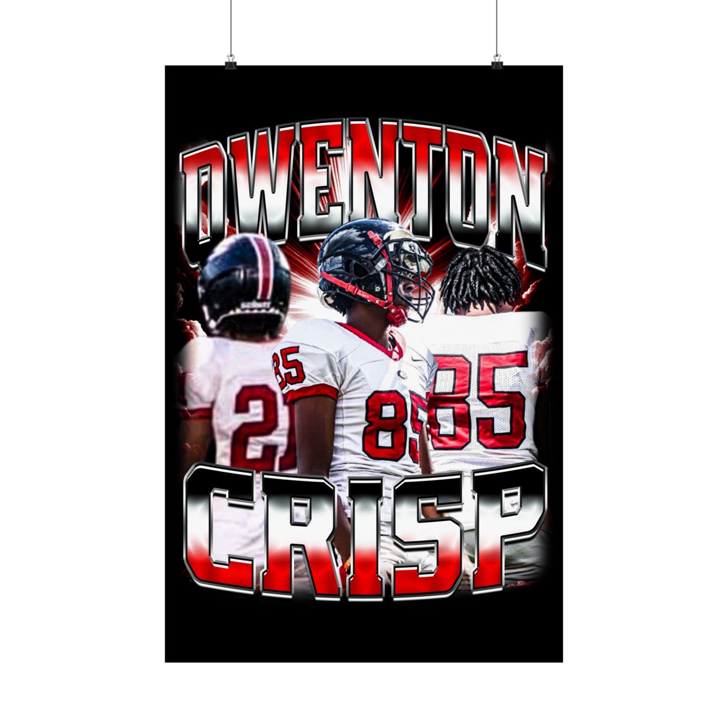 Qwenton Crisp Poster 24" x 36"