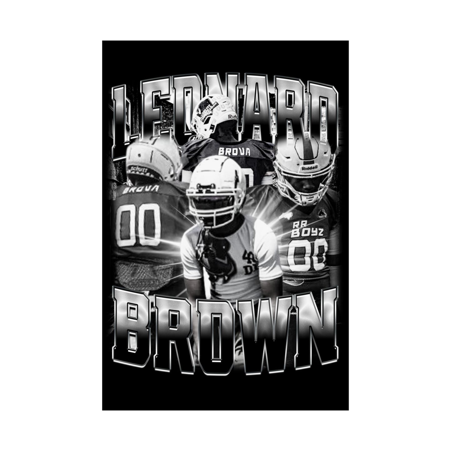 Leonard Brown Poster 24" x 36"