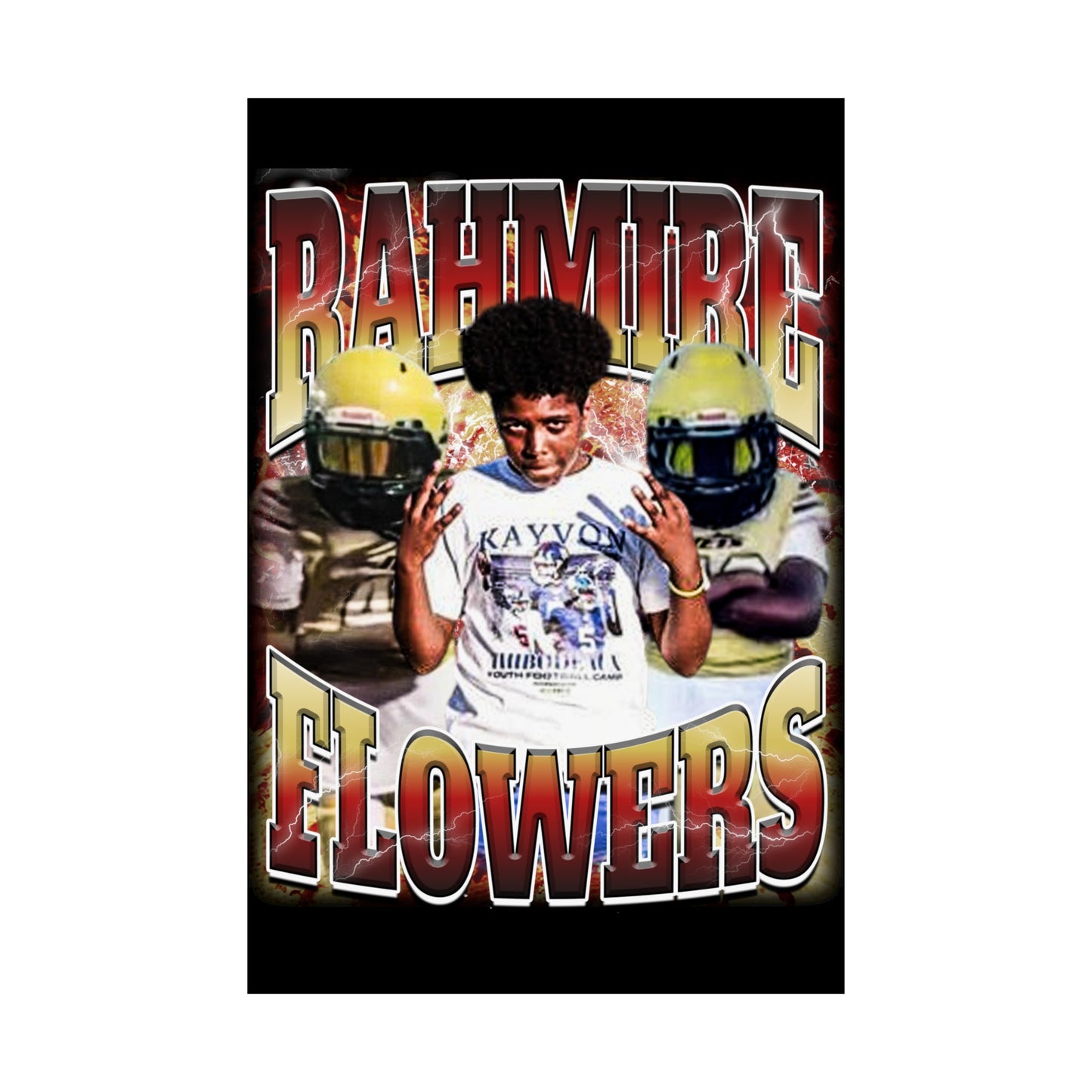 Rahmire Flowers Poster 24" x 36"