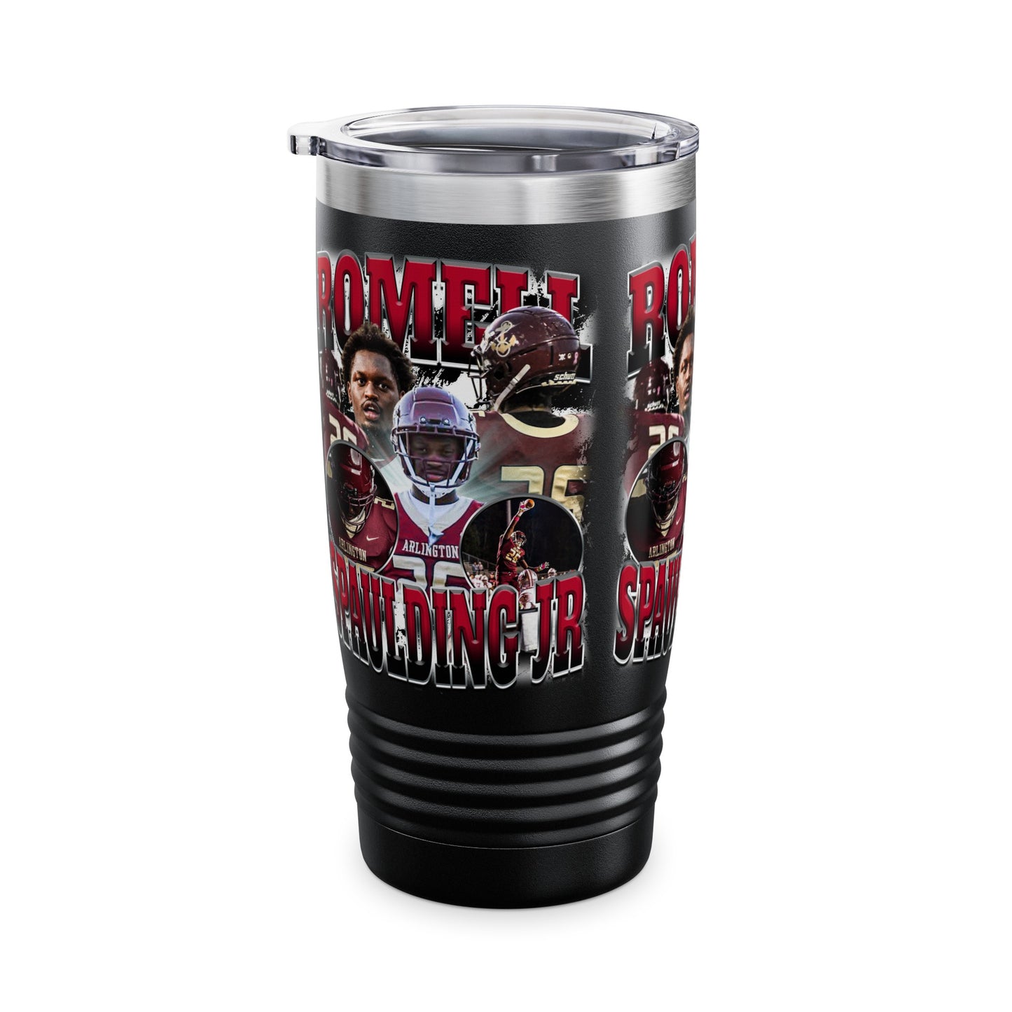 Romell Spaulding JR Stainless Steal Tumbler
