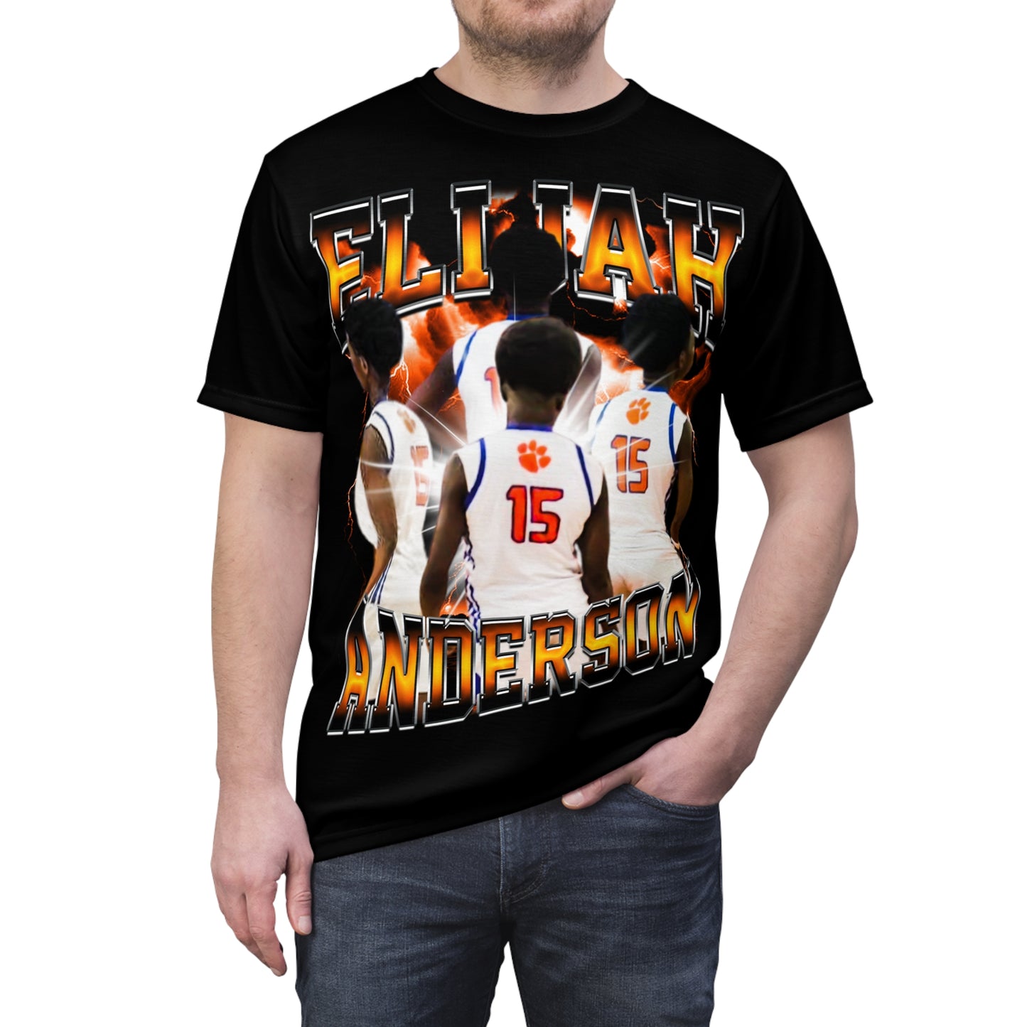 Elijah Anderson Vintage Full Print Tee