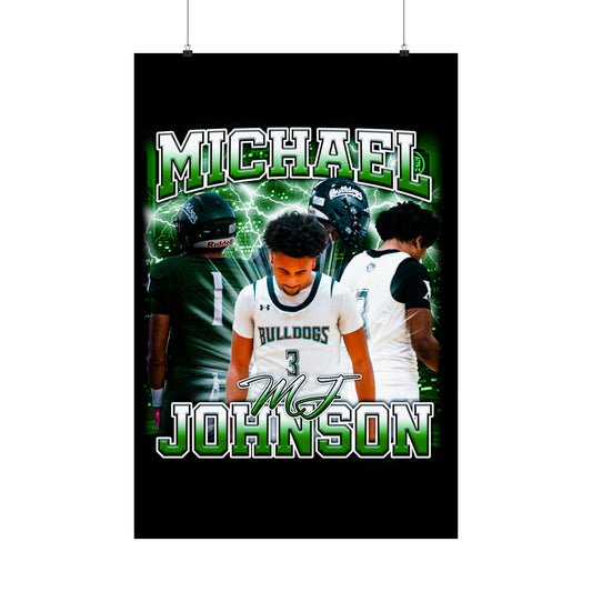 Michael Johnson Poster