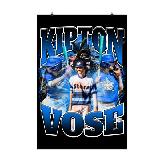 Kipton Vose Poster 24" x 36"