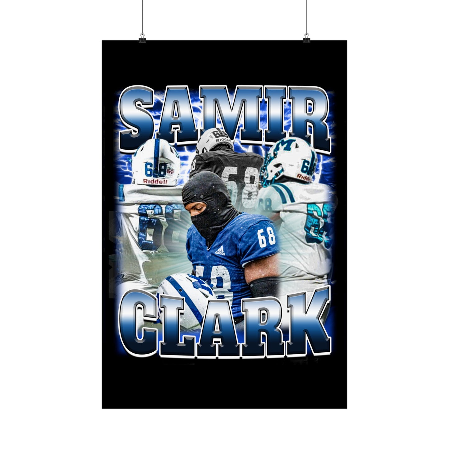 Samir Clark Poster 24" x 36"