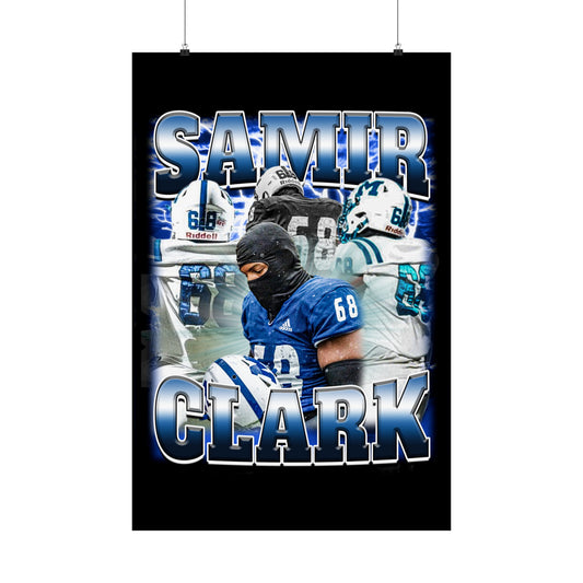 Samir Clark Poster 24" x 36"