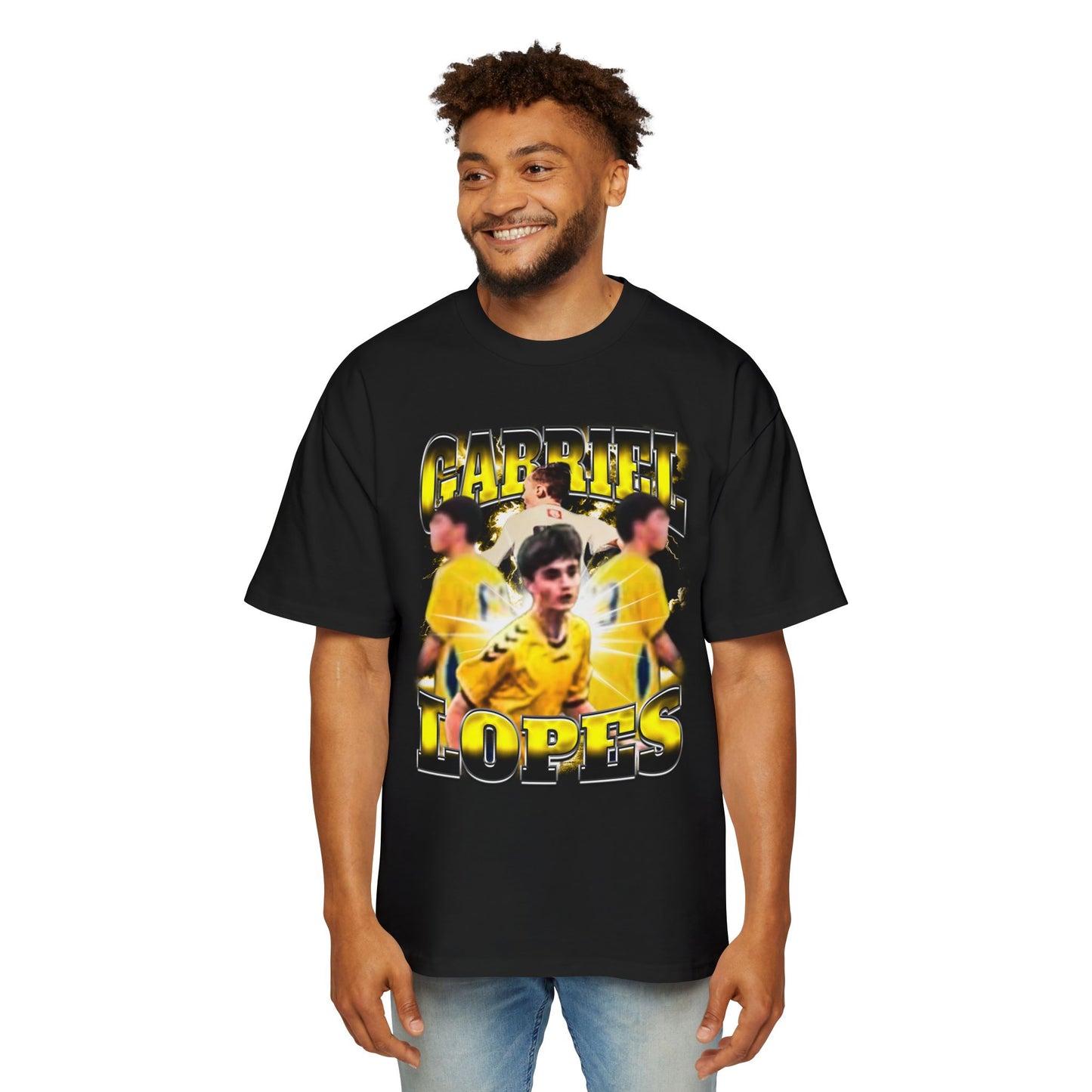 Gabriel Lopes Oversized Retro Tee