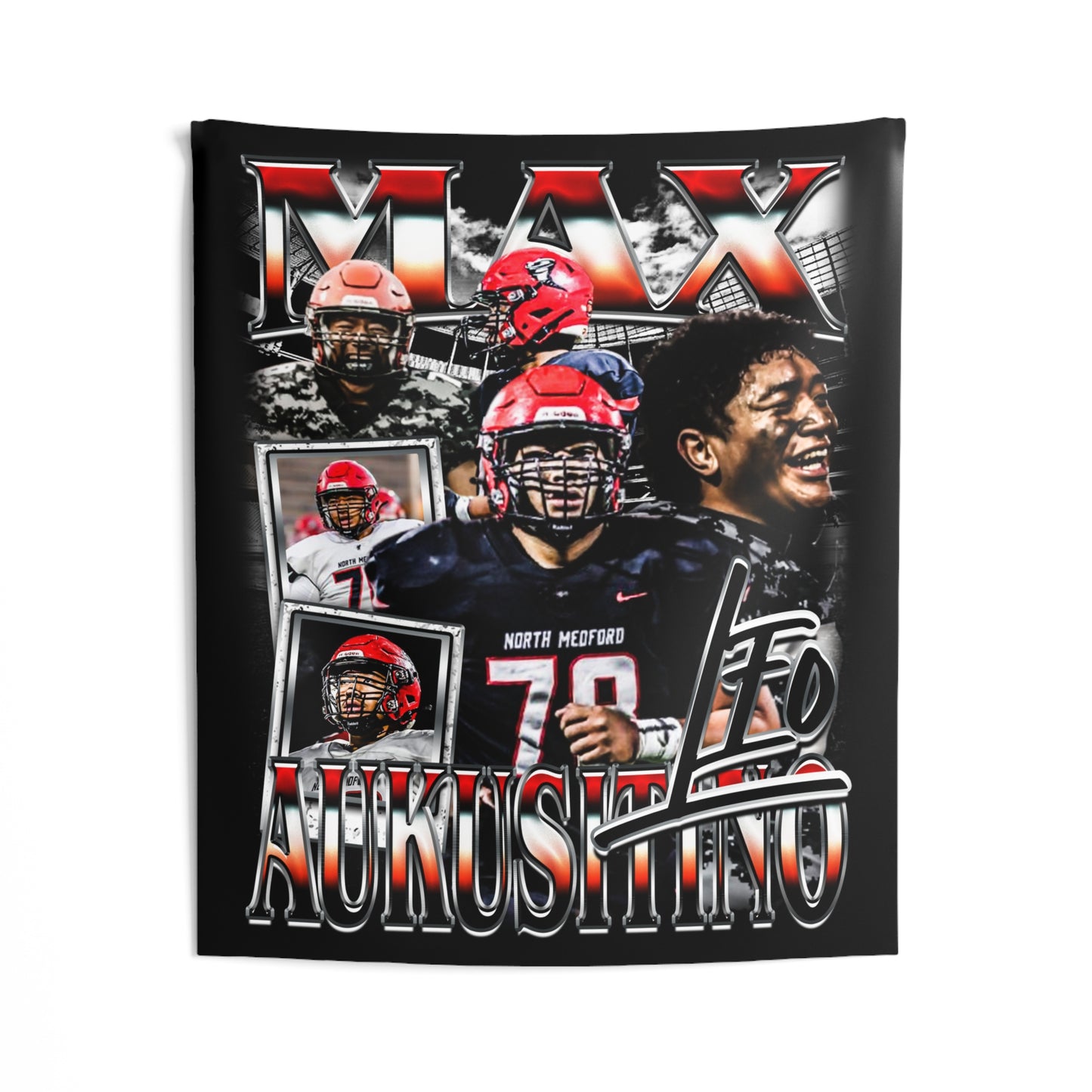 Max Leo Aukusitino Tapestry 50” x 60”