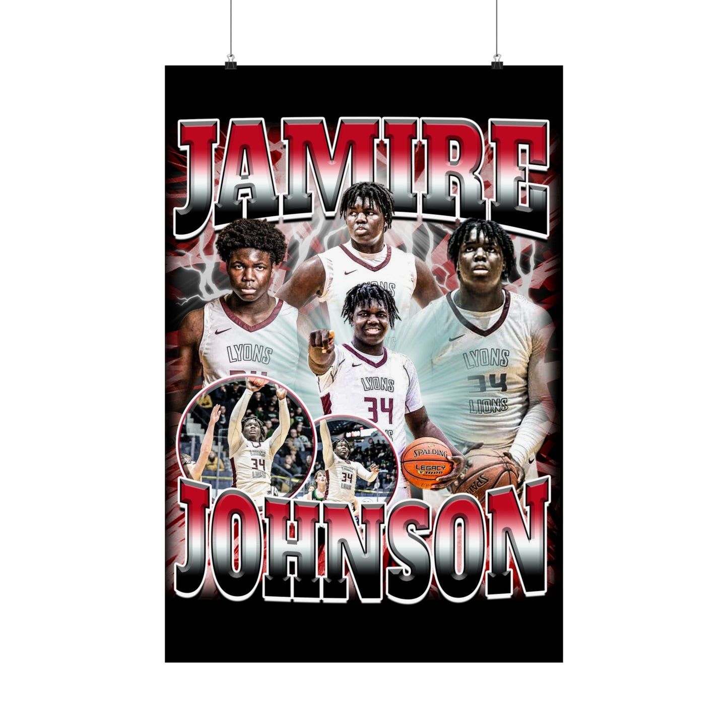 Jamire Johnson Poster 24" x 36"