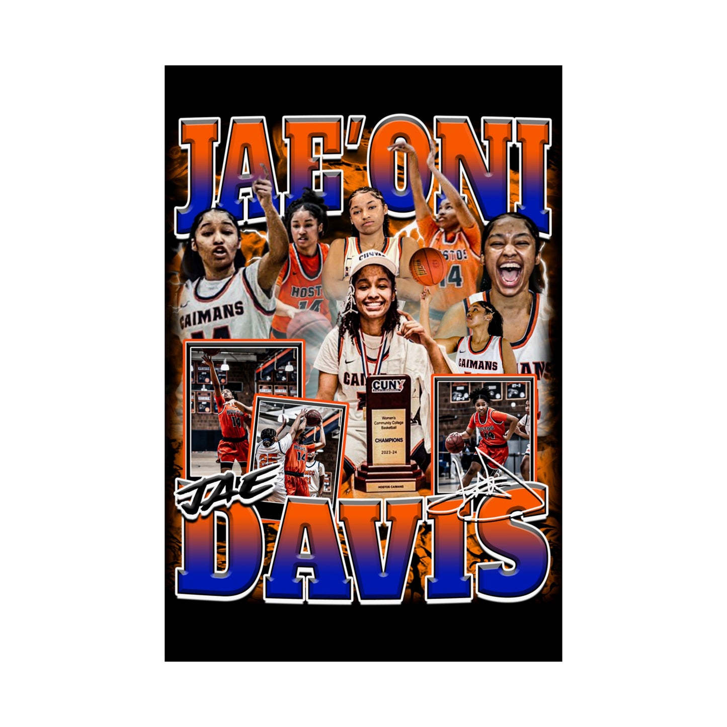 Jae'oni Davis Poster 24" x 36"