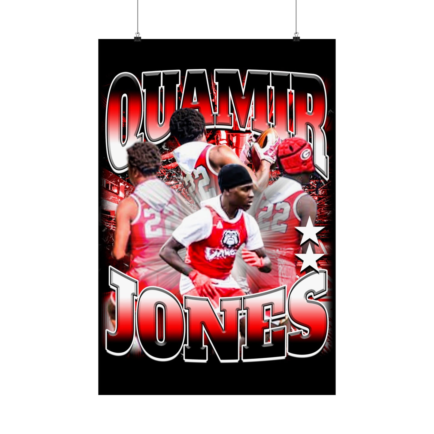 Quamir Jones Poster 24" x 36"