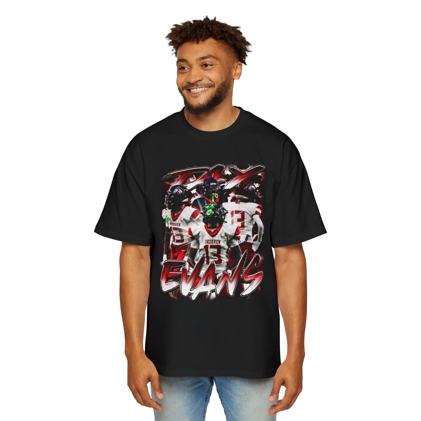 Tay Evans Oversized Retro Tee