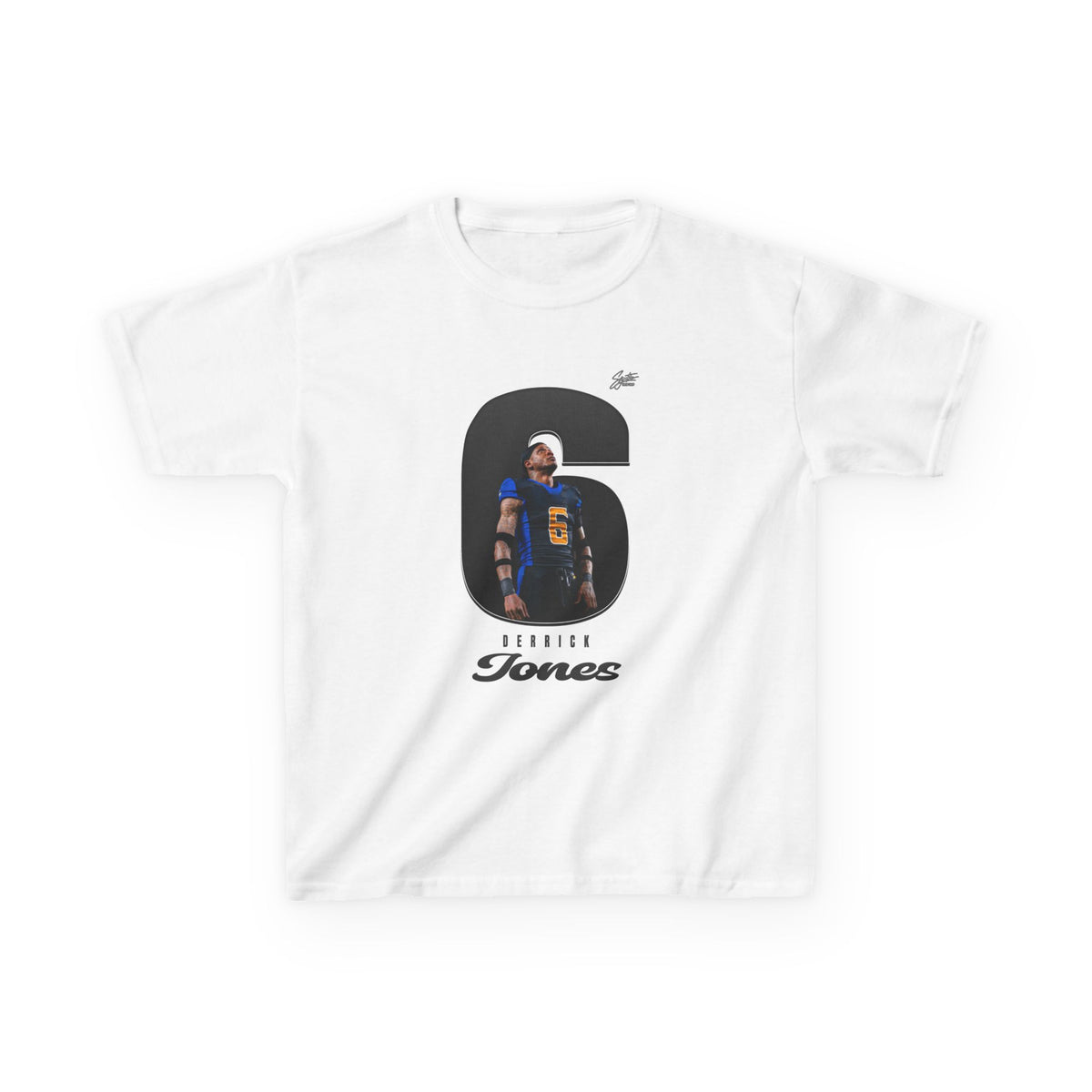 Derrick Jones Youth Heavy Cotton Tee
