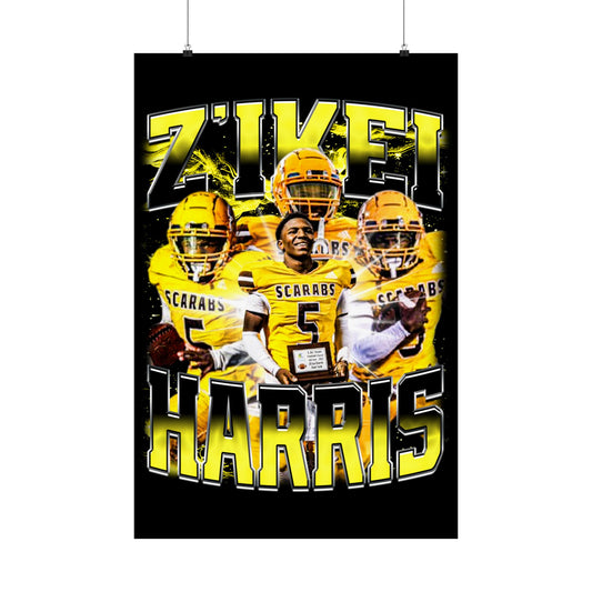 Z'ikei Harris Poster 24" x 36"