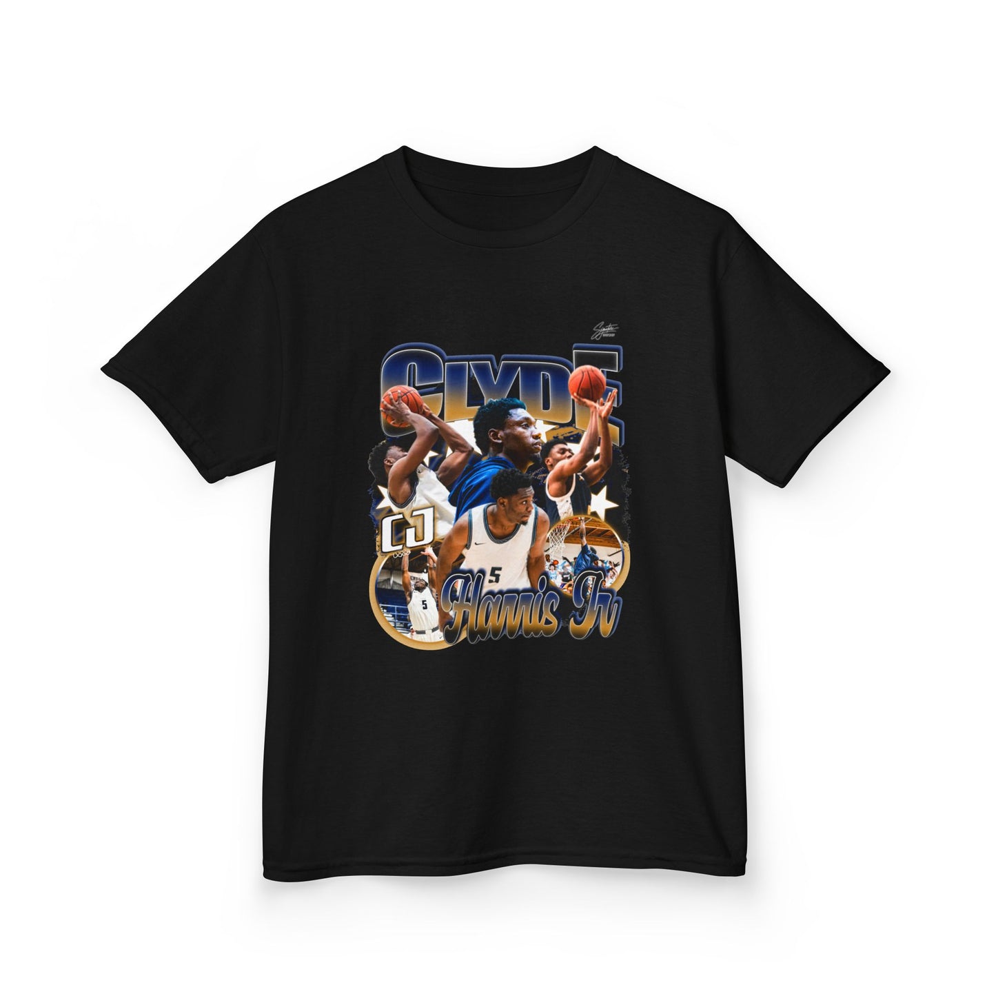 Clyde Harris Jr Youth Heavy Cotton Tee
