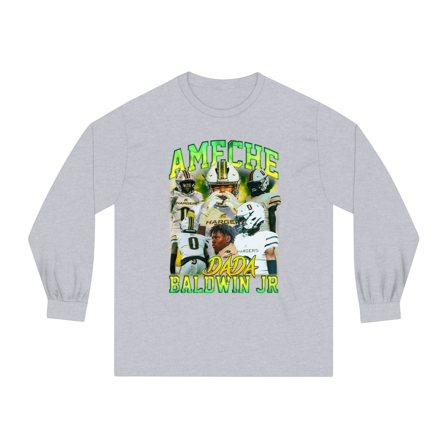 Ameche Baldwin Jr Long Sleeve T-Shirt