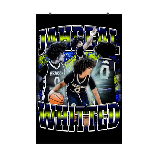 Jahreal Whitted Poster 24" x 36"