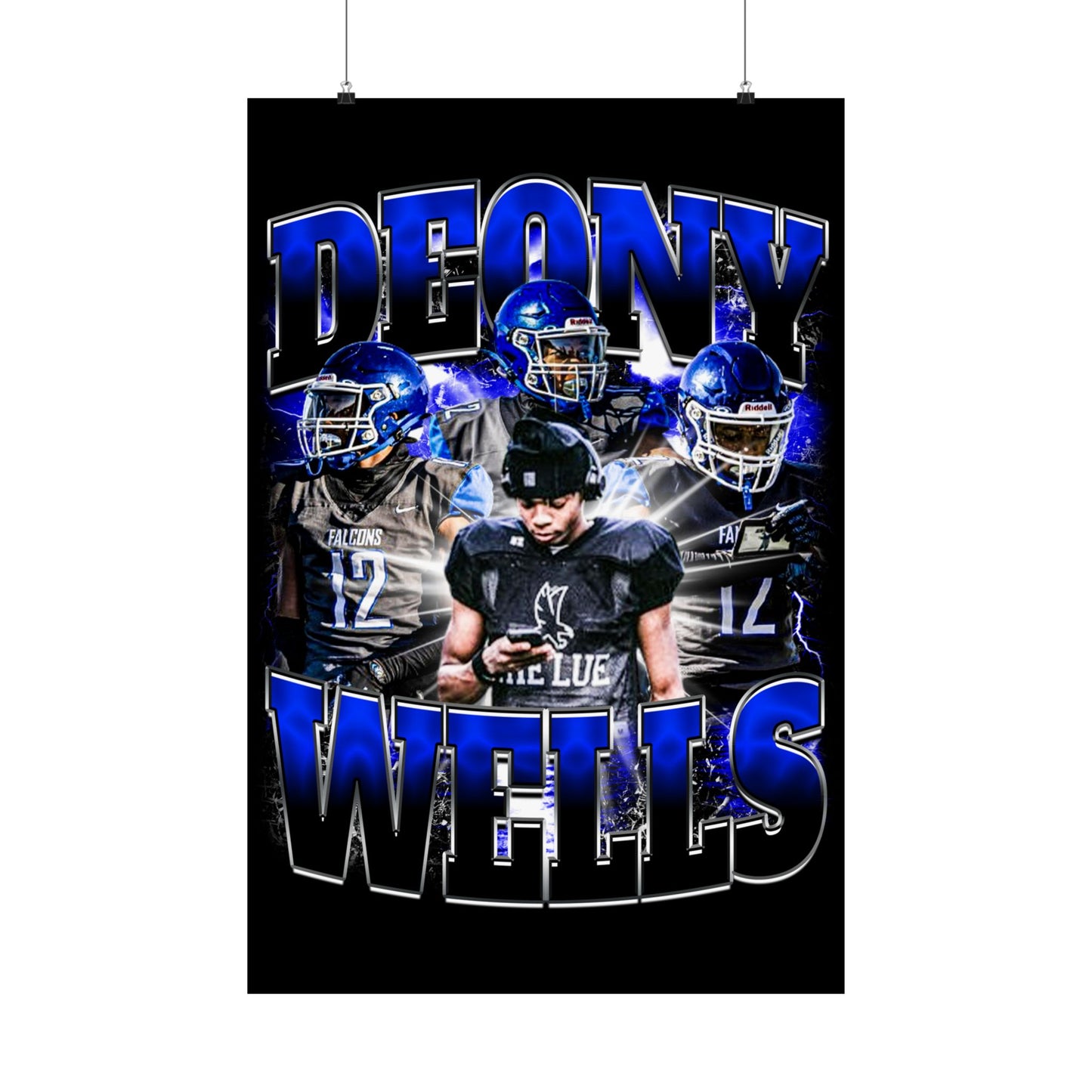 Deony Wells Poster 24" x 36"