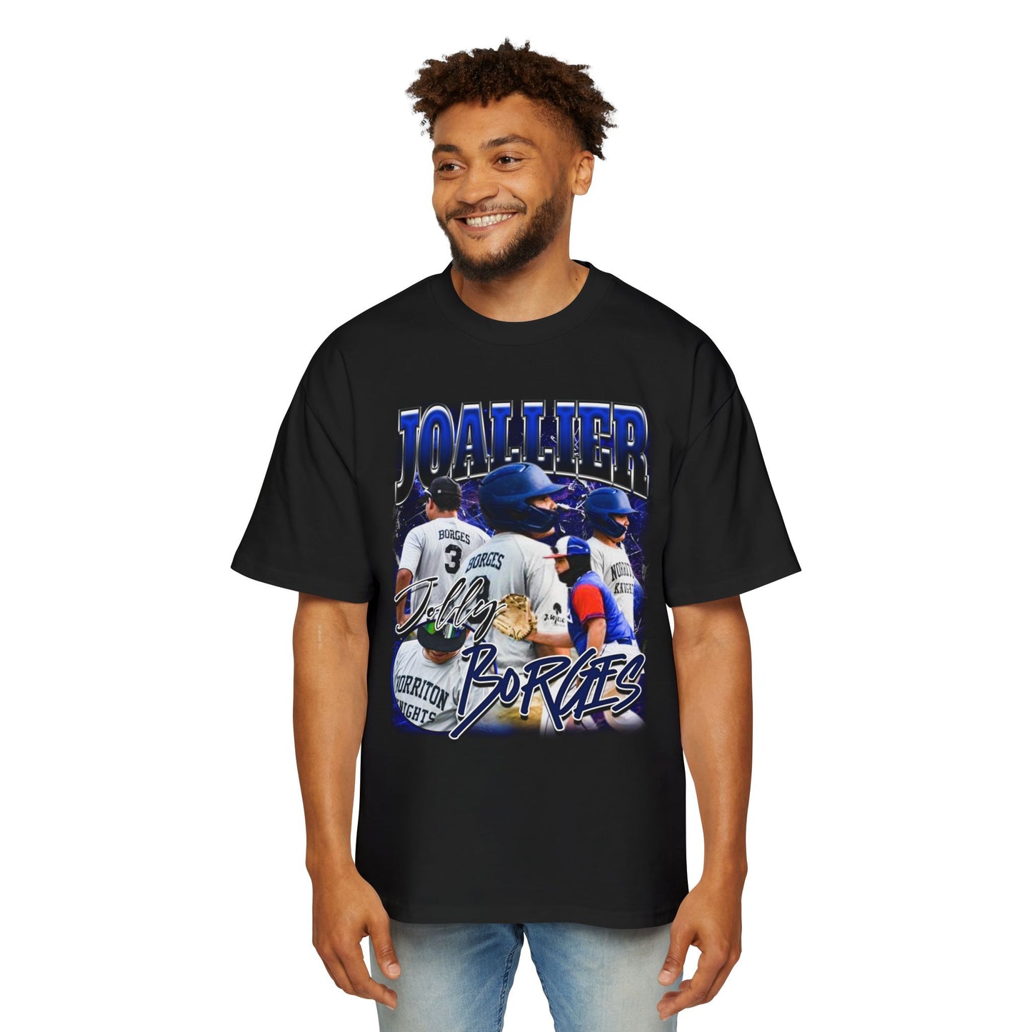 Joallier Borges Oversized Retro Tee