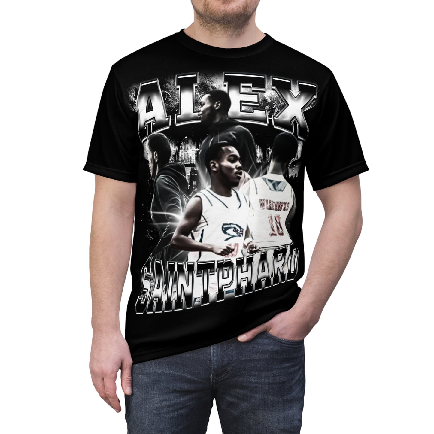 Alex Saintphard Vintage Full Print Tee