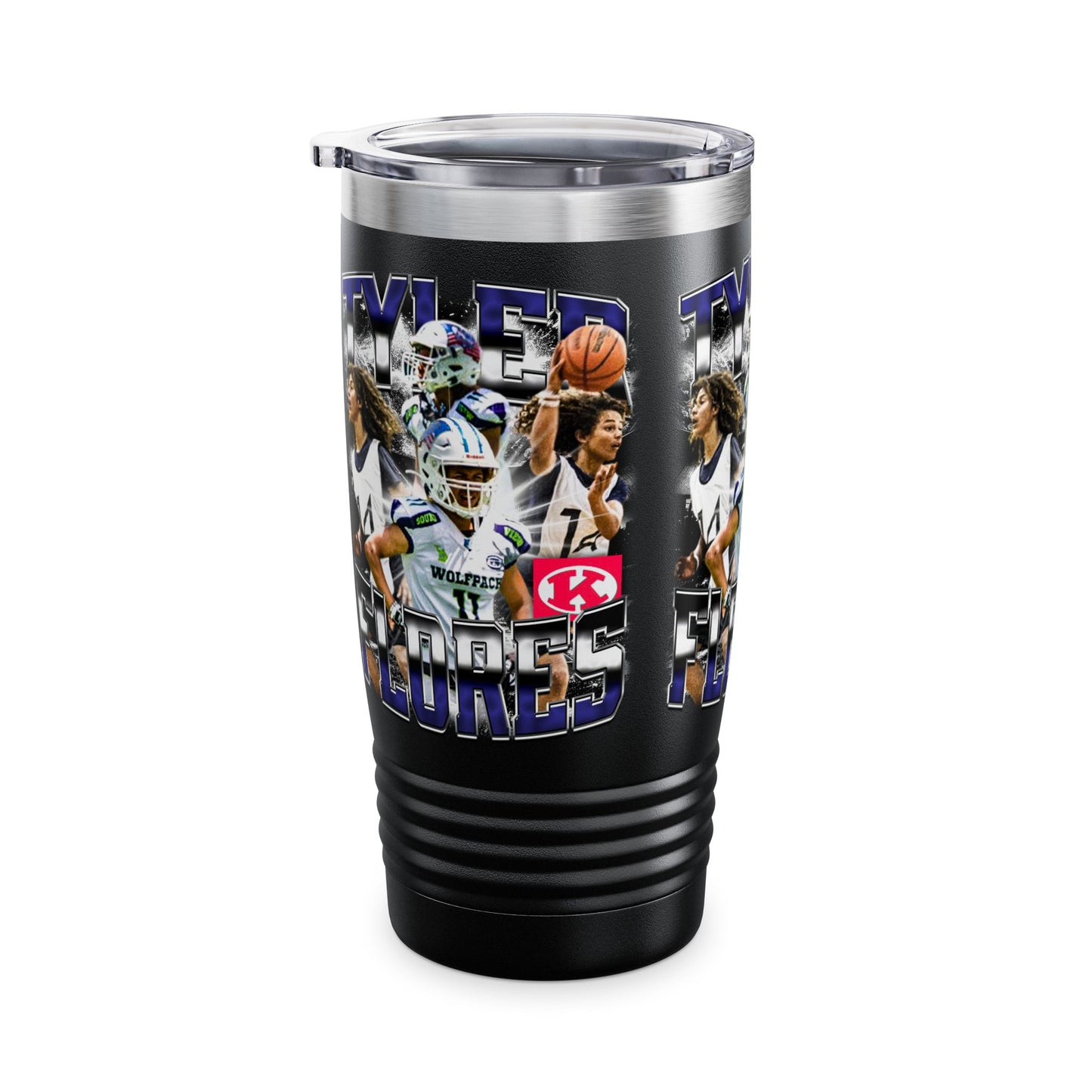 Tyler Flores Stainless Steal Tumbler
