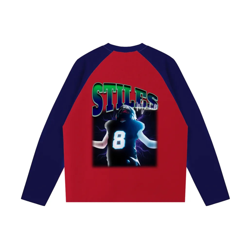 Stiles Mitchell Raglan Long-Sleeve T-Shirt