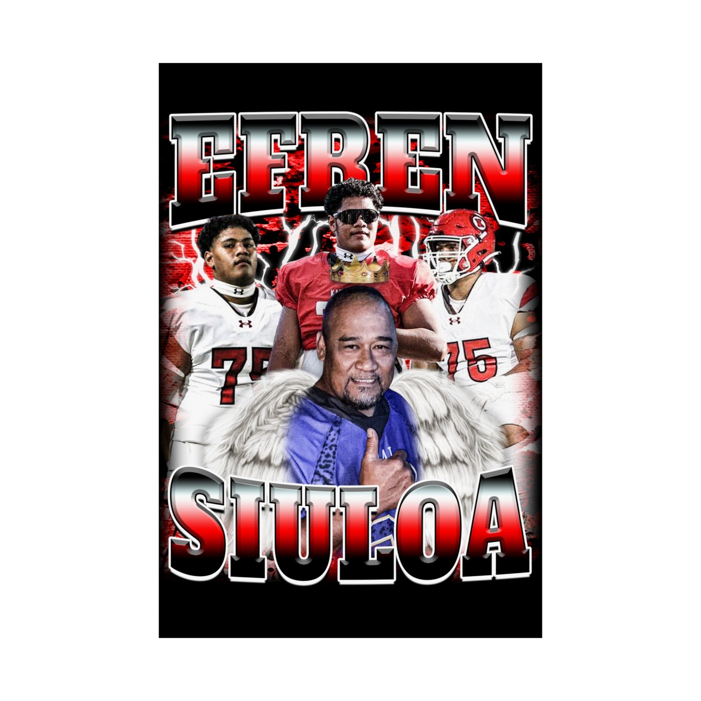 Efren Siuloa Poster 24" x 36"