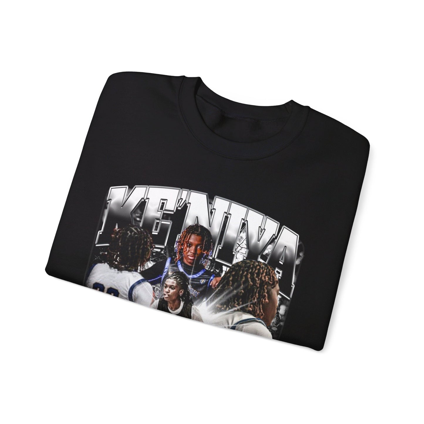 Ke'niya White Crewneck Sweatshirt