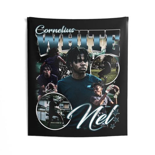 Cornelius White Tapestry 50” x 60”