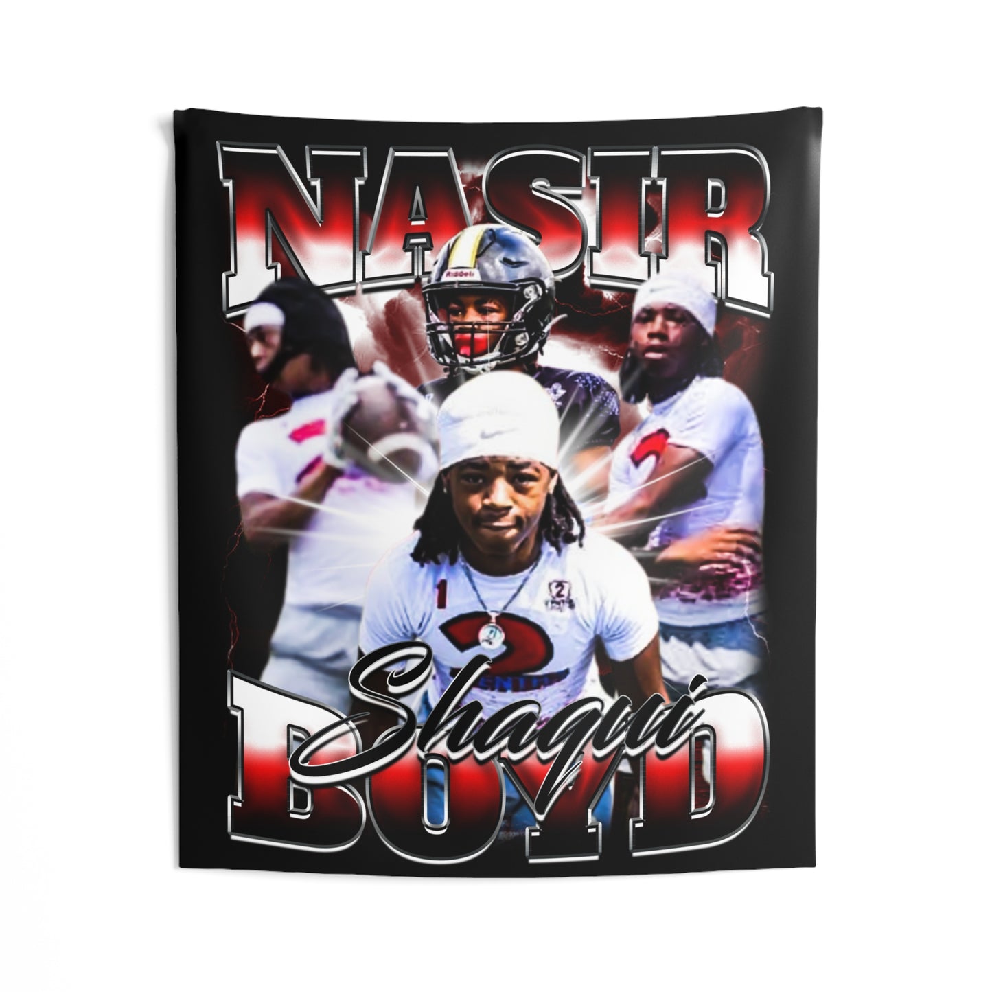 Nasir Shaqui Boyd Tapestry 50” x 60”