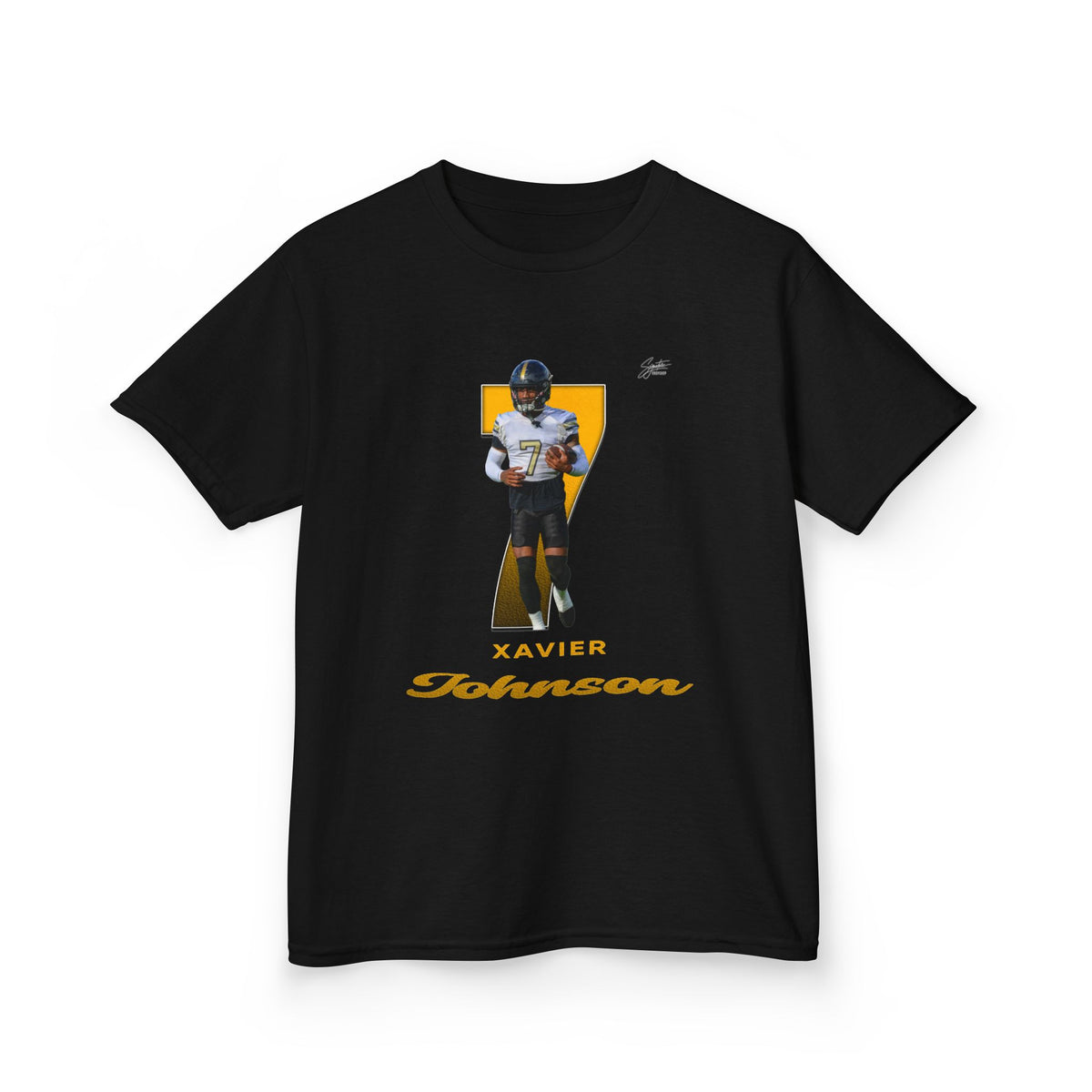 Xavier Johnson Youth Heavy Cotton Tee