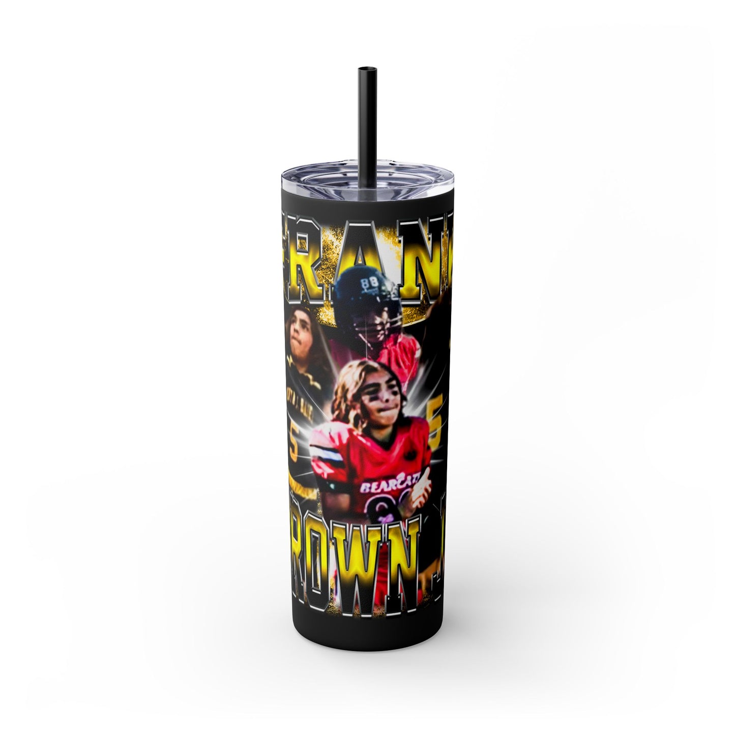 Frank Brown Jr Stainless Steal Tumbler