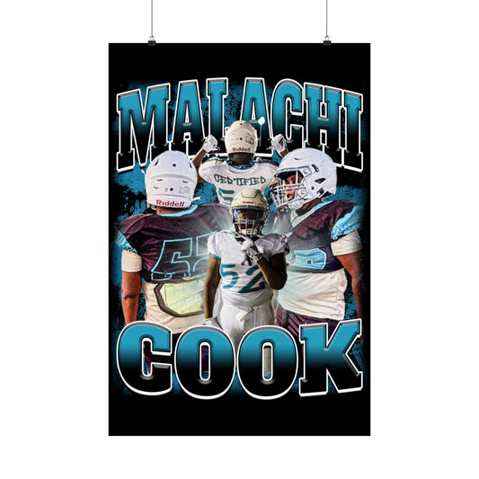 Malachi Cook Poster 24" x 36"