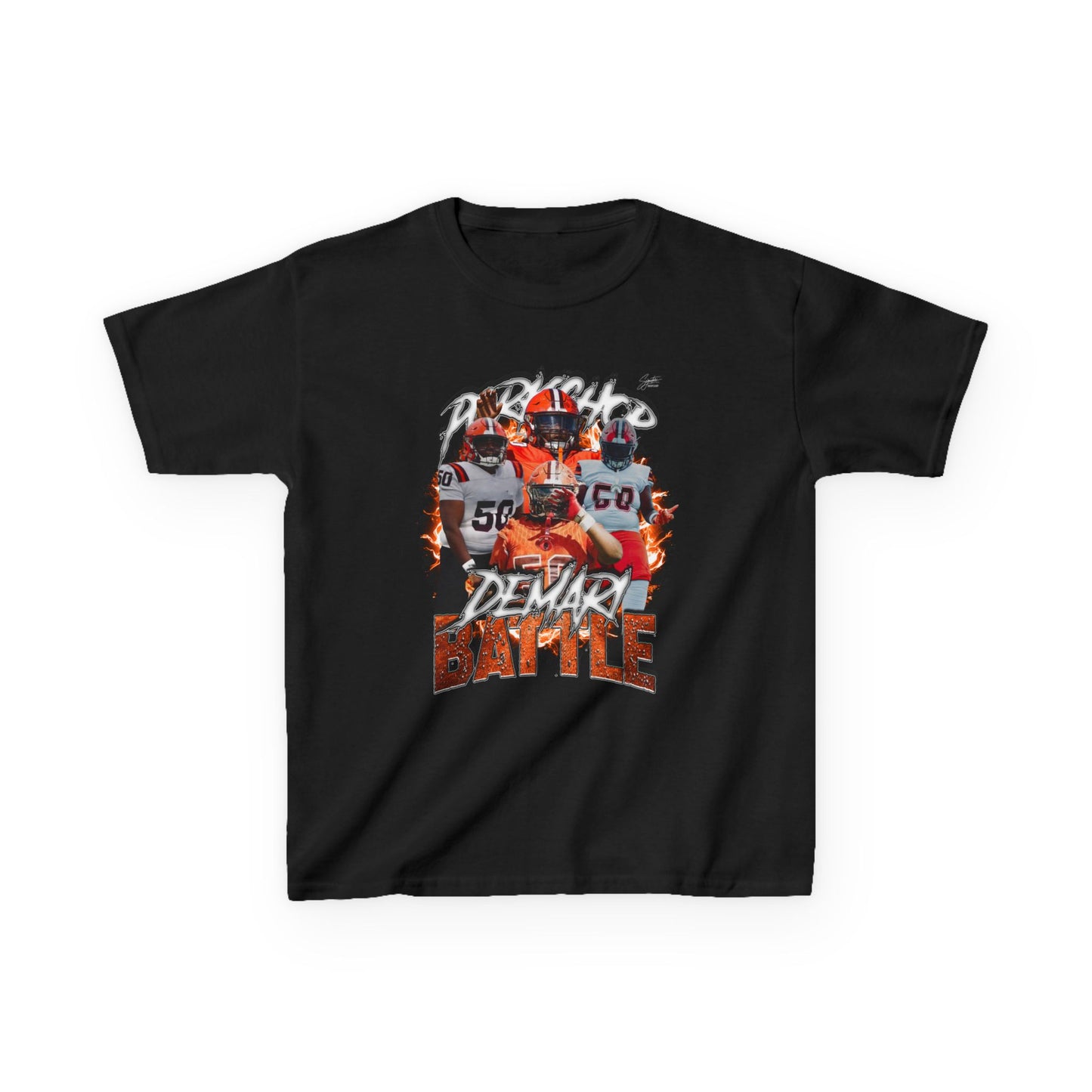 DeMari Battle Youth Heavy Cotton Tee