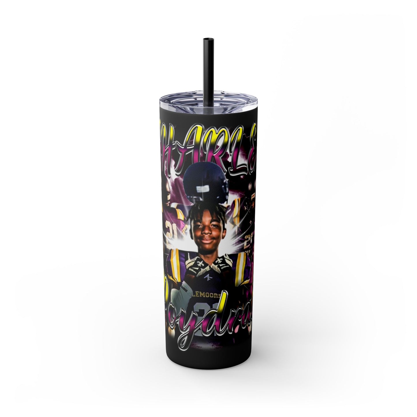 Charles Poydras Stainless Steal Tumbler